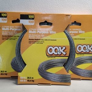 3 Pack of 100 Foot Galvanized MultiPurpose Wire